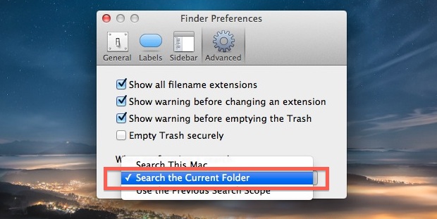 search for folders on a mac